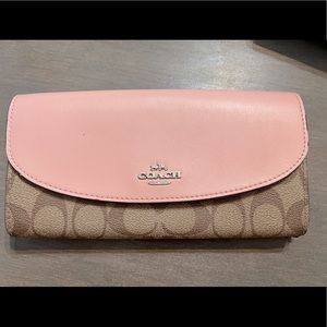 COACH Signature Slim Envelope Wallet